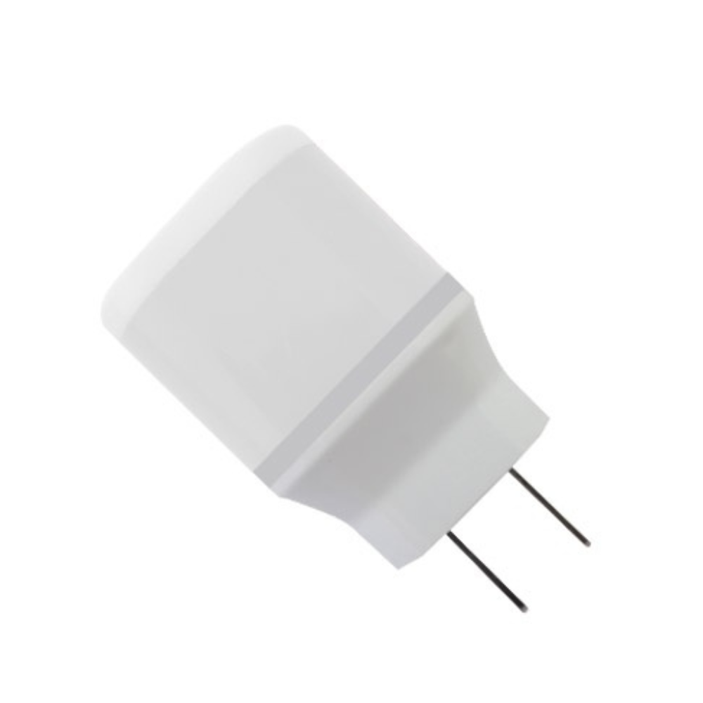 Cargador Brobotix USB para Pared 5V 2A, 2 Puertos, Blanco