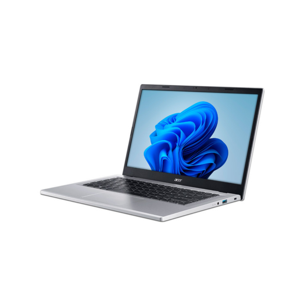 Laptop Acer Aspire 3 14" Celeron N100, 8GB RAM, 512GB SSD, Win 11 Home, Plata, 1 Año de Seguro