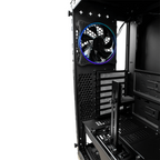 Gabinete Game Factor ATX/Micro ATX con Panel de Cristal Templado y Ventilador RGB CSG601