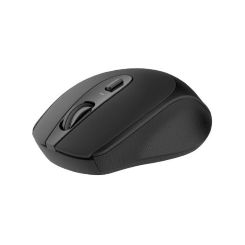 Mouse Nextep Inalámbrico Ergonómico USB 1600 DPI Negro
