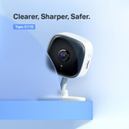 Camara IP Wi-Fi 3MP con Audio Bidireccional, Vision Nocturna y Alerta Push, Soporte Micro SD.