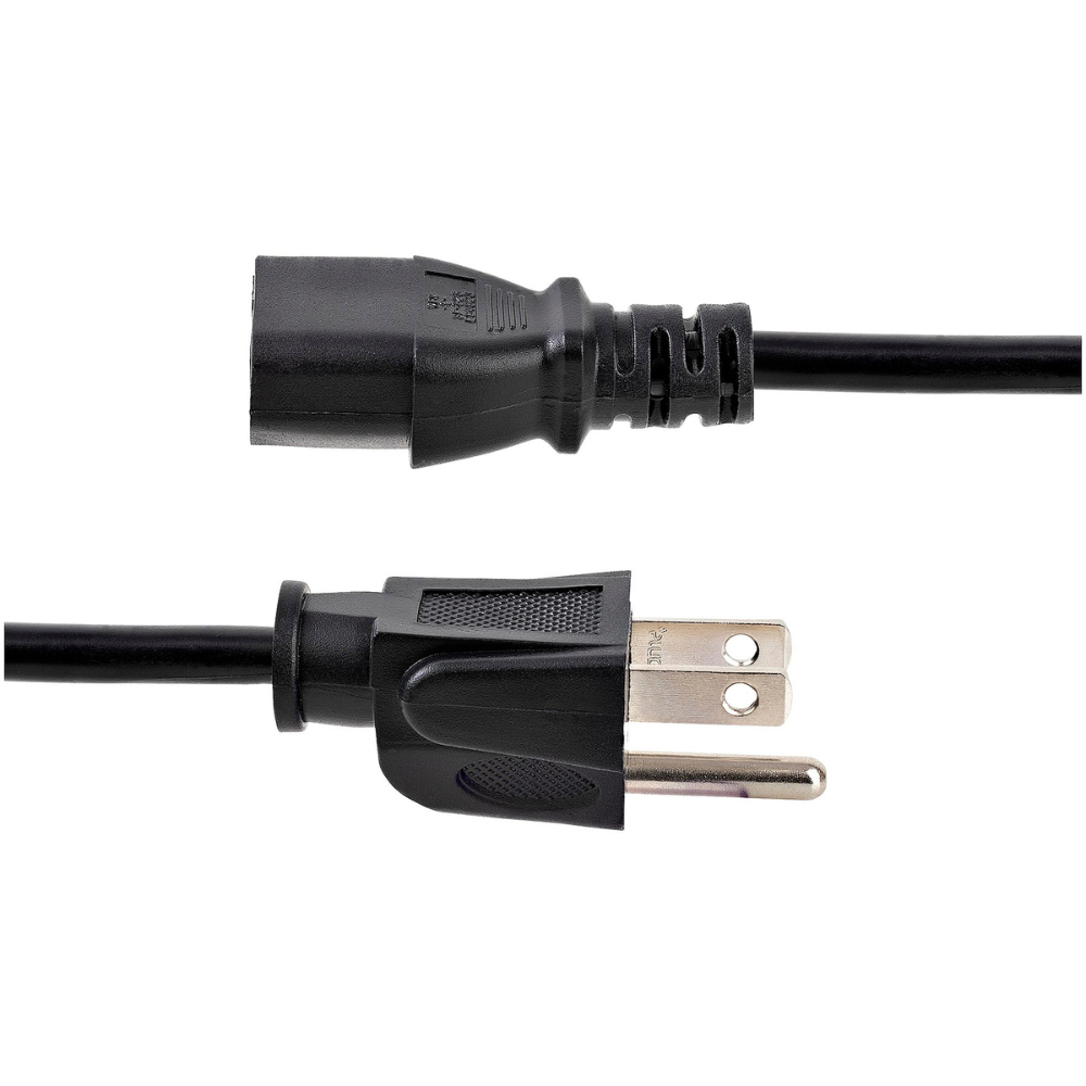 Cable de Corriente 7.6m NEMA 5-15P a C13 10A 125V 18AWG Repuesto para Impresora StarTech.com Mod. PXT10125