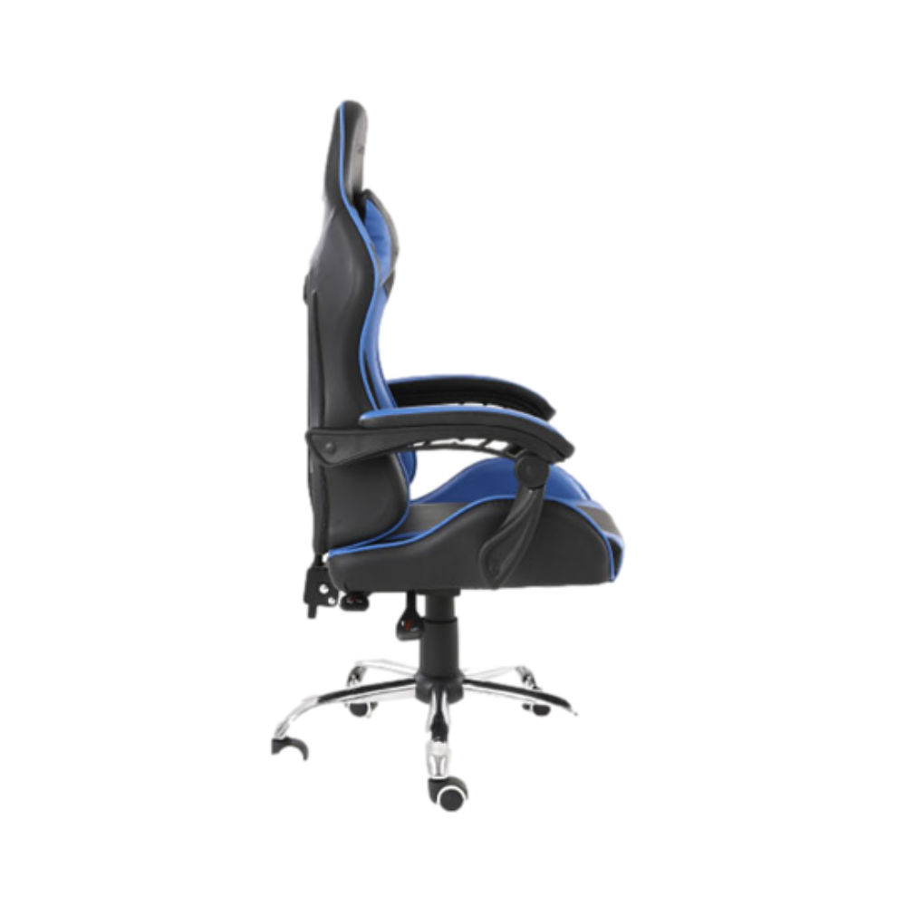 Silla Gamer Ergonómica Modelo Falkor Negro-Azul