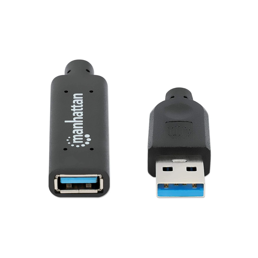Cable USB Manhattan V3.0 Ext. Activa 10M Bolsa (153751)