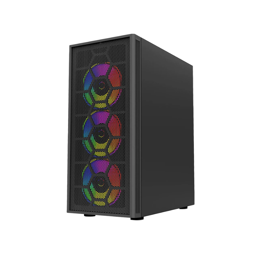 Gabinete Balam Rush Dragonfly II Mesh GM740 Negro