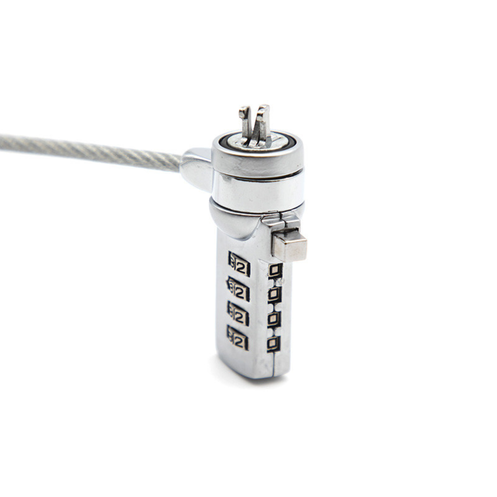 Candado de Combinacion GETTTECH QQL-001 para Laptop Tipo Kensington 1.2 m