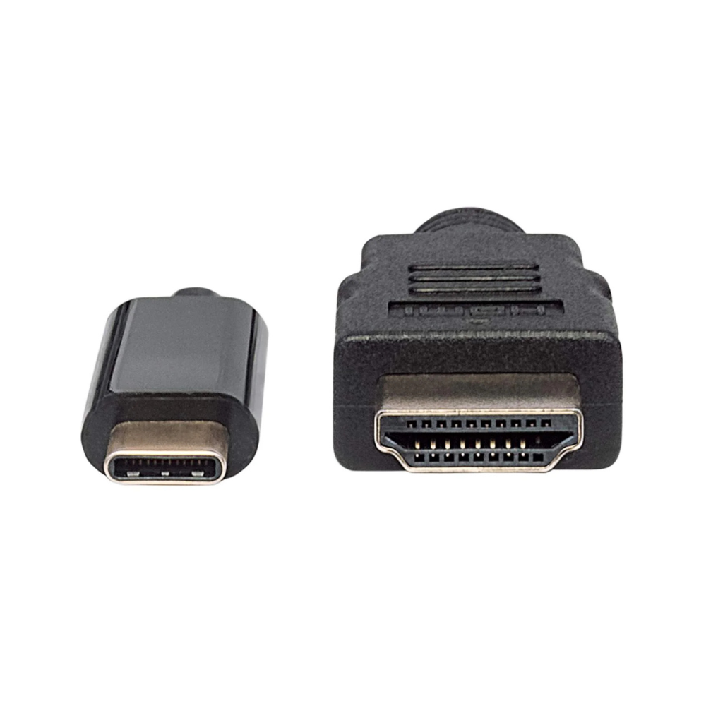 Cable USB Tipo C a HDMI M-M 1.0M V3.1 4K Manhattan (152235)