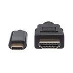 Cable USB Tipo C a HDMI M-M 1.0M V3.1 4K Manhattan (152235)