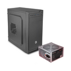 Gabinete Getttech Gamer ATX/Micro ATX/Mini ITX con Fuente 550W (GCM-550AC-01)