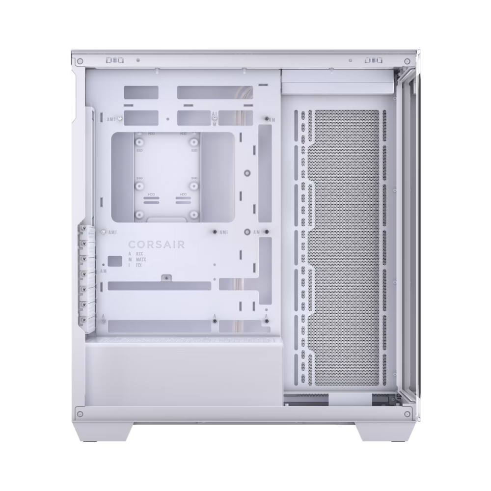 Gabinete Corsair 3500X, Semi Tower EATX/ATX/mATX/ITX, Cristal Templado, Sin Fuente, Sin Ventiladores, Cables Ocultos, Color Blanco