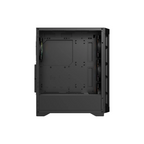 Gabinete Balam Rush Twin Mate 5000 Media Torre Negro Cristal 4 Ventiladores ARGB ATX Sin Fuente Panel Frontal Intercambiable Cristal / Malla