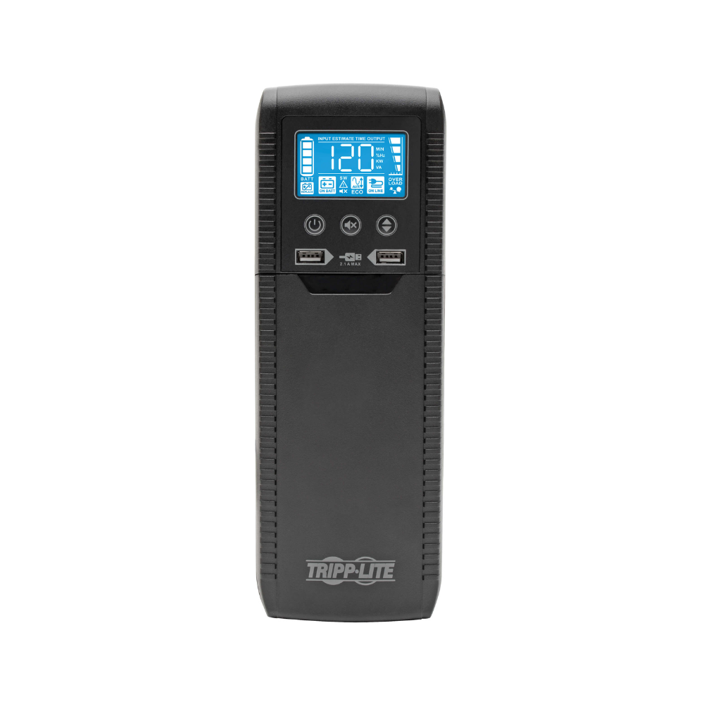 No Break Tripp-Lite Eco1500LCD 120V 1440VA 900W Interactivo USB 10 Salidas AVR Energy Star V2.0 Garantía 3 Años