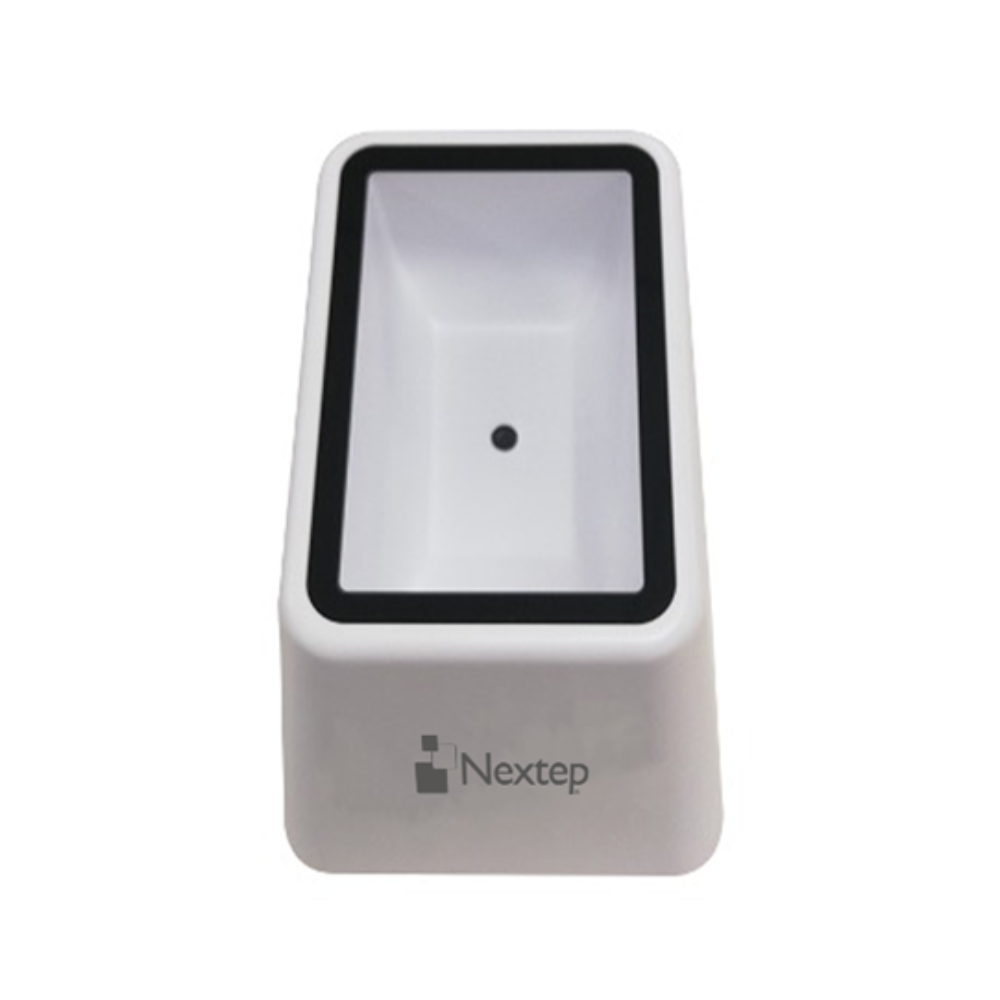Lector de Código de Barras y QR Nextep NE-505H Horizontal 1D/2D USB Blanco