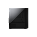 Gabinete Cougar Purity Cristal Templado Negro RGB Mini ATX 1 Ventilador
