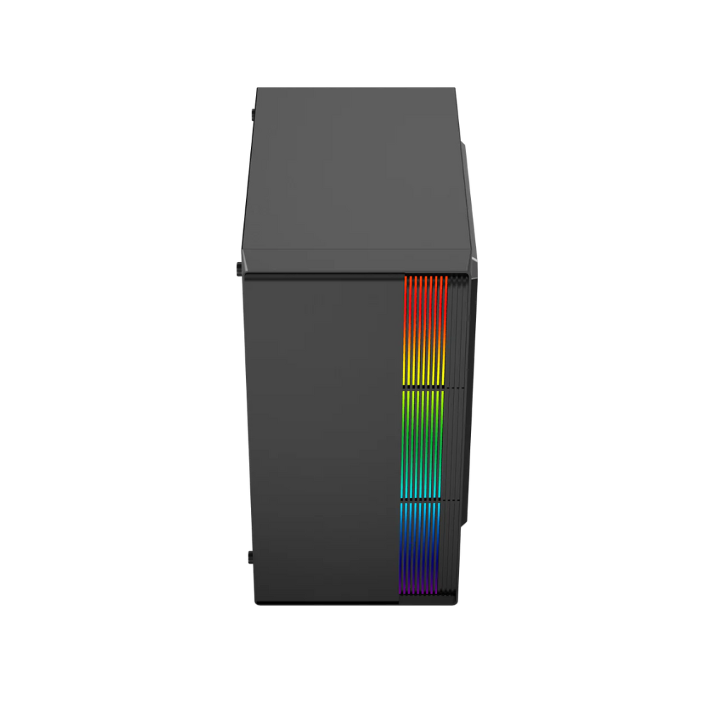 Gabinete Acteck Fusion II M-ATX Fuente ATX 500W USB 3.0 Negro — Modelo AC-935753