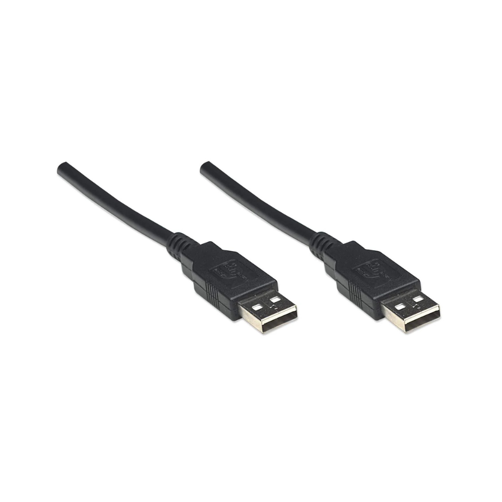 Cable USB A Macho a Macho 1.8M Manhattan V2.0 (306089)