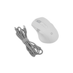 Mouse GETTTECH Inalambrico Ergonomico Ajustable 6400 DPI Blanco