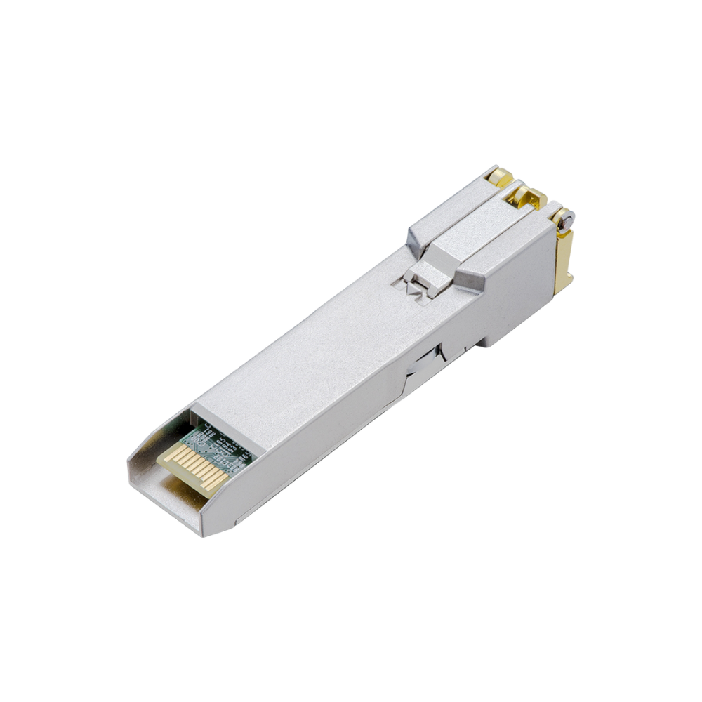 Transceptor mini-GBIC SFP RJ45 1000BASE-T, Hasta 100m, Conector RJ45