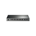 Switch PoE JetStream SDN 8 Puertos 10/100/1000Mbps + 2 SFP, 8 PoE, 61W, Administracion Omada SDN