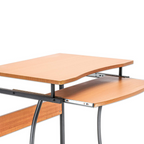 Escritorio Manhattan Compacto con Bandeja Deslizante para Teclado - Café (207812)