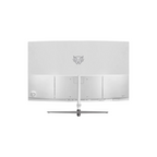 Monitor Gamer Balam Rush MGX27C Ultra Earth II 27", Curvo VA, FHD 1920x1080, 165Hz, 1ms, HDMI/DP/USB-C, 15W/3.5mm, Blanco
