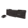 Kit de Teclado y Mouse Naceb alambrico color Negro NA-618 USB