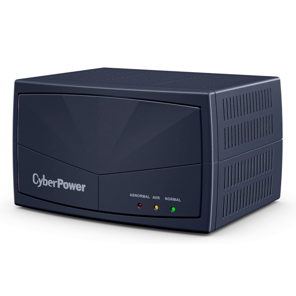 Regulador CyberPower LB2500VR de 2500 VA 1500 Watts AVR para línea blanca 1 contacto NEMA 5-15R indicador estado LED