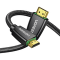 Cable HDMI 2.0 Nylon 2m 4K60Hz HDR 3D HEC ARC 48bit 32 Canales HDCP 2.2 DTS X 18Gbps Blindaje 4 Capas