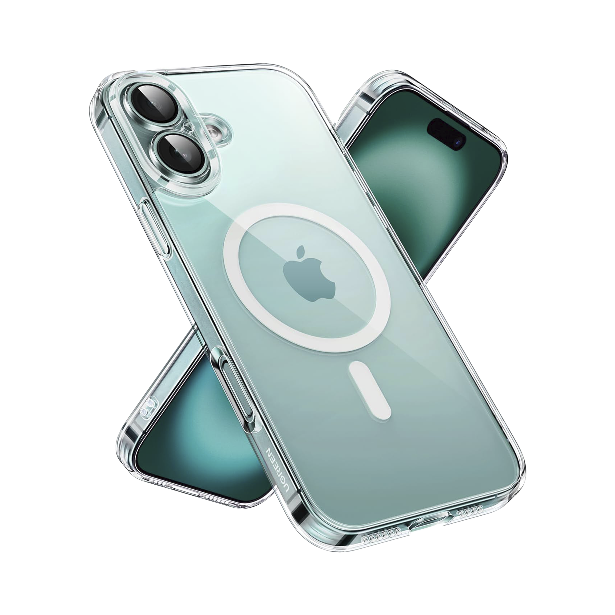 Funda Magnética Transparente UGREEN Classy iPhone 16