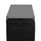 Gabinete GETTTECH GG-1803 ATX con Fuente 500W, 1 Ventilador, 2 USB 2.0, 1 USB 3.0, Negro