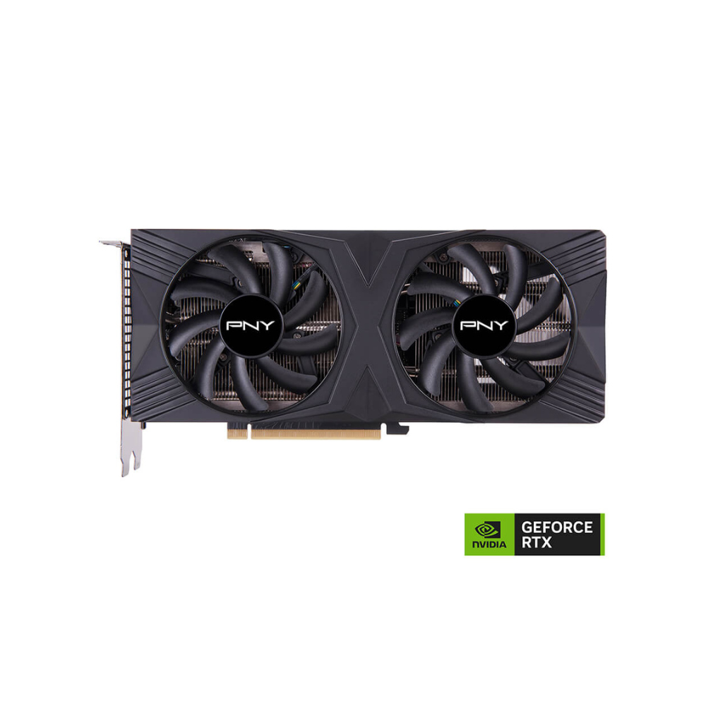 Tarjeta de Video PNY 12GB GeForce RTX 4070 Super Verto 2X Fan GDDR6X DLSS 3 OC HDMI/DP