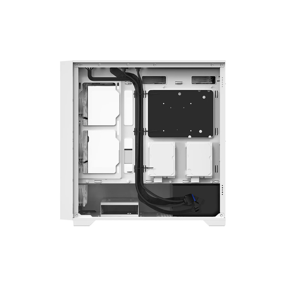 Gabinete Balam Rush Carbono Twin 8000B Media Torre USB 3.0 4 Ventiladores ARGB Blanco — Modelo BR-938785