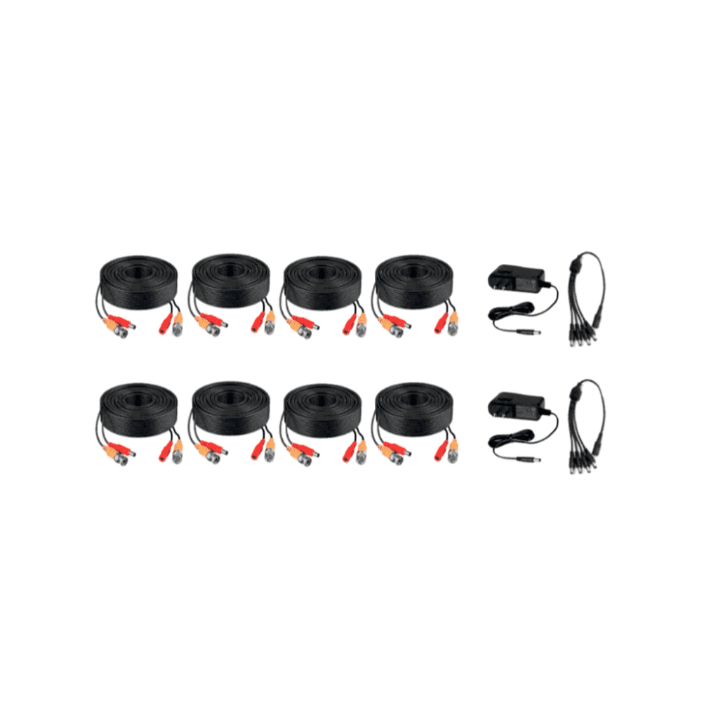 Kit Videovigilancia Dahua KIT/XVR1B08-I/8-B2A21N-U - DVR Cooper-I WizSense 8 Canales, 8 Cámaras 2MP 1080p, IA, H.265+, SMD Plus, Búsqueda de Personas y Vehículos