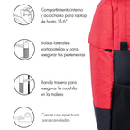 Mochila Backpack Tech Zone Strong TZ21LBP07-N para Laptop de 15.6"