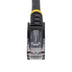 Cable Ethernet Cat6 3m LSZH UTP RJ45 POE 100W 10GbE Sin Enganches Negro StarTech.com Mod. N6LPATCH3MBK