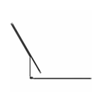 Estuche Teclado Apple Magic 13" iPad Pro 2024 Negro Aluminio Cristal