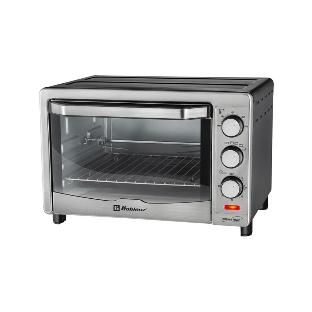 Horno rosticero y convección Koblenz HKM-1500 R, 24L (9 rebanadas de pan), 4 programas de cocción, termostato de 100-250 grados, 1500W
