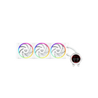 Enfriamiento Líquido Balam Rush 360 Hydrox Expert HYX36 Blanco Display para monitoreo de temperatura RGB 3x Vent 120 mm TDP 300 W Legend