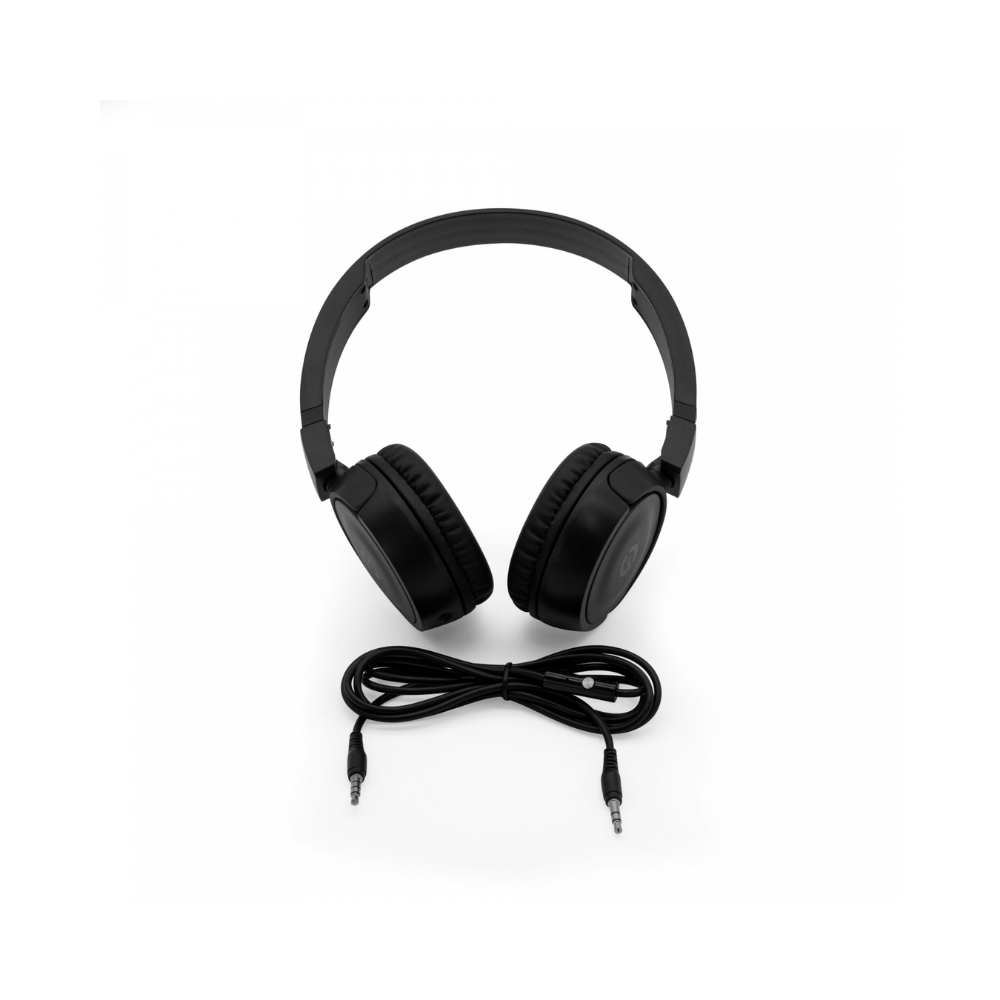 Diadema Headset GETTTECH GH-3000N Synergy con Micrófono 3.5 mm Negro