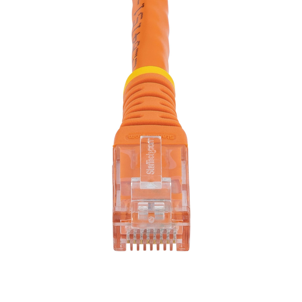 Cable Red 4.5m Cat6 UTP RJ45 Gigabit Ethernet ETL Naranja StarTech.com Mod. C6PATCH15OR