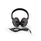 Diadema Headset GETTTECH GH-2000N Mesh con Microfono 3.5 mm Negro