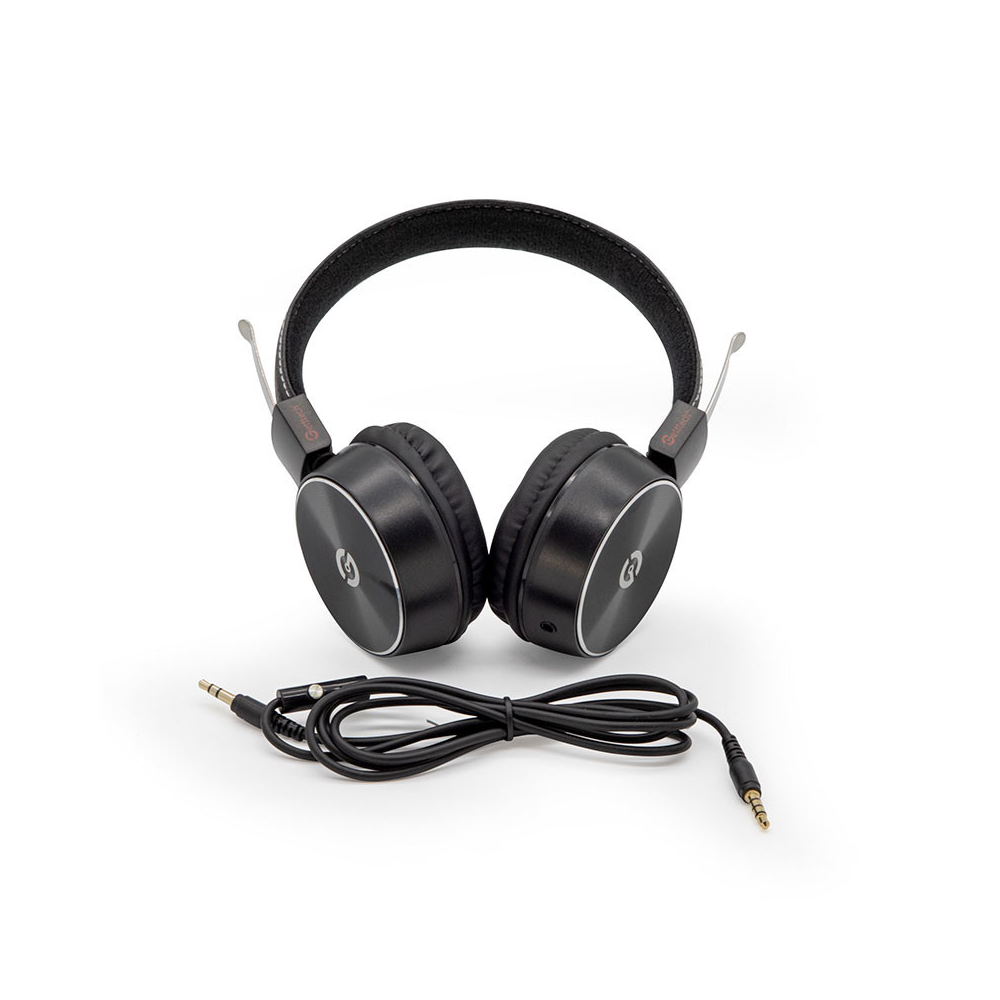 Diadema Headset GETTTECH GH-2000N Mesh con Microfono 3.5 mm Negro