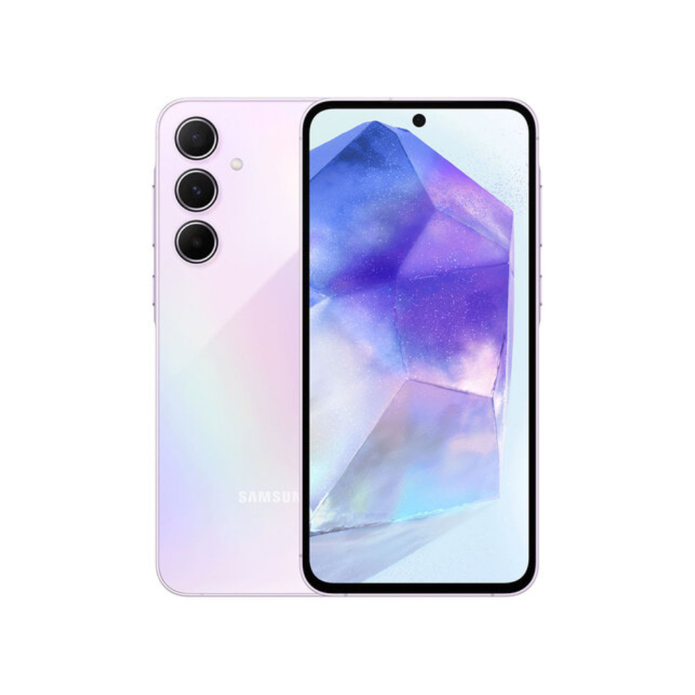 Samsung Galaxy A55 5G 128GB 8GB RAM violeta 6.6" Octa-Core Dual SIM cámara 50+12+5MP selfie 32MP Android