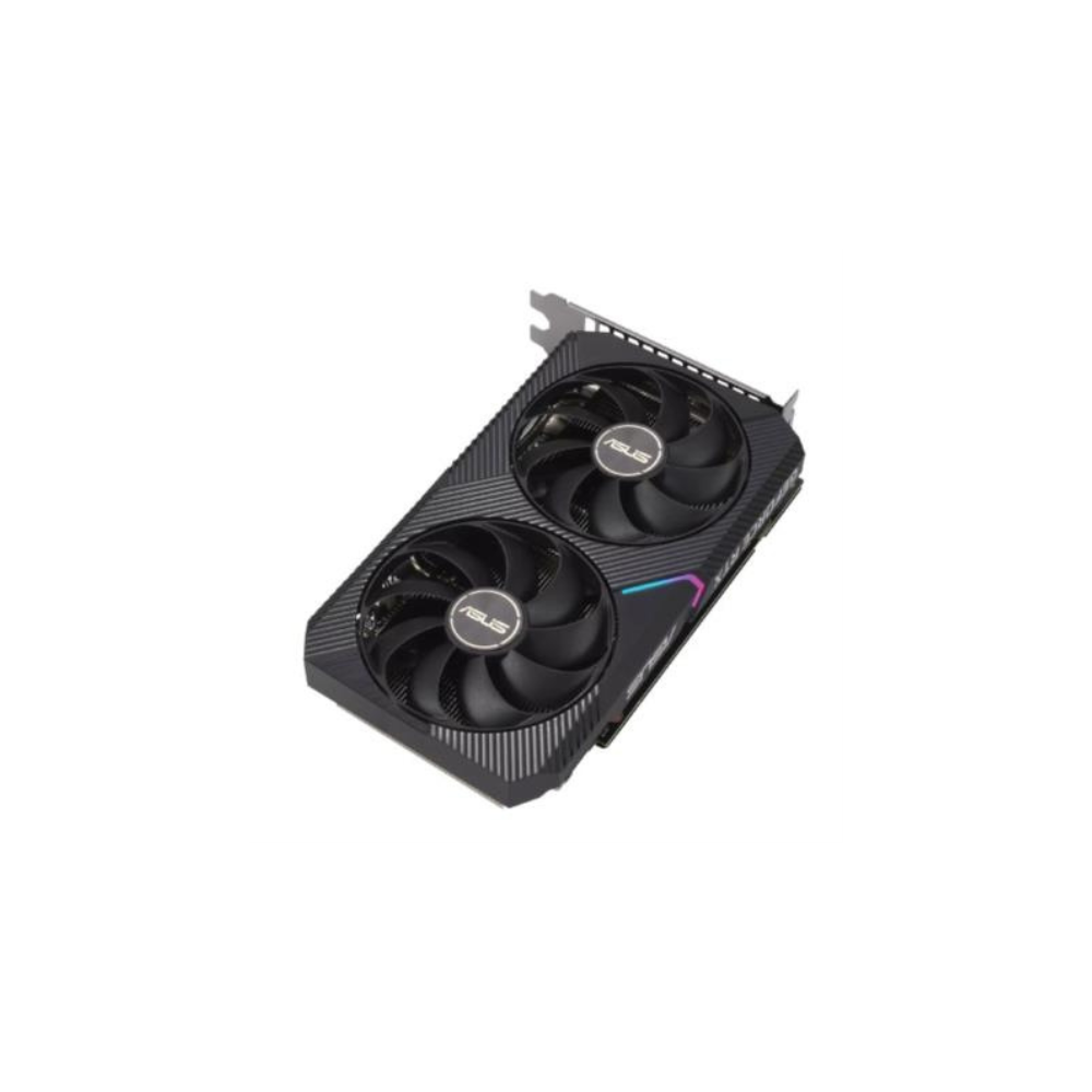 Tarjeta de video Asus 12GB GeForce RTX 3060 V2 2xfan DDR6 DLSS 3 OC 1xHDMI 3xDP DUAL-RTX3060-O12G-V2