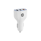 Cargador para Coche GETTTECH GCC-30FC-01 Volstok con 3 Puertos USB