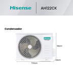 Minisplit Hisense AH122CK 12000 BTU Frío/Calor