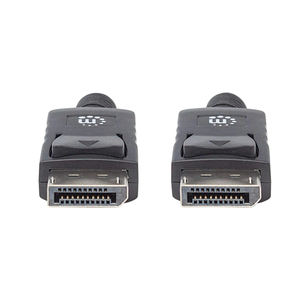 Cable DisplayPort M-M 3.0M Negro Manhattan (307093)