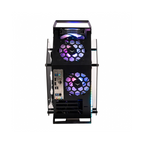 Gabinete gamer especial con cristal templado