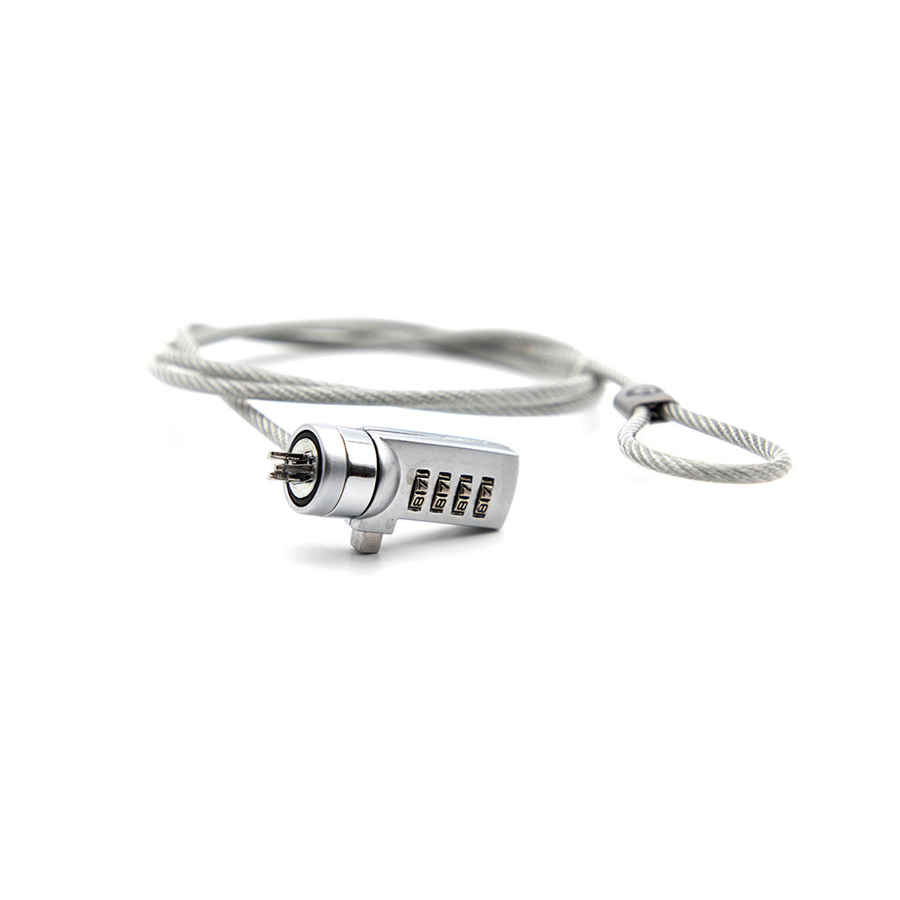 Candado de Combinacion GETTTECH QQL-001 para Laptop Tipo Kensington 1.2 m