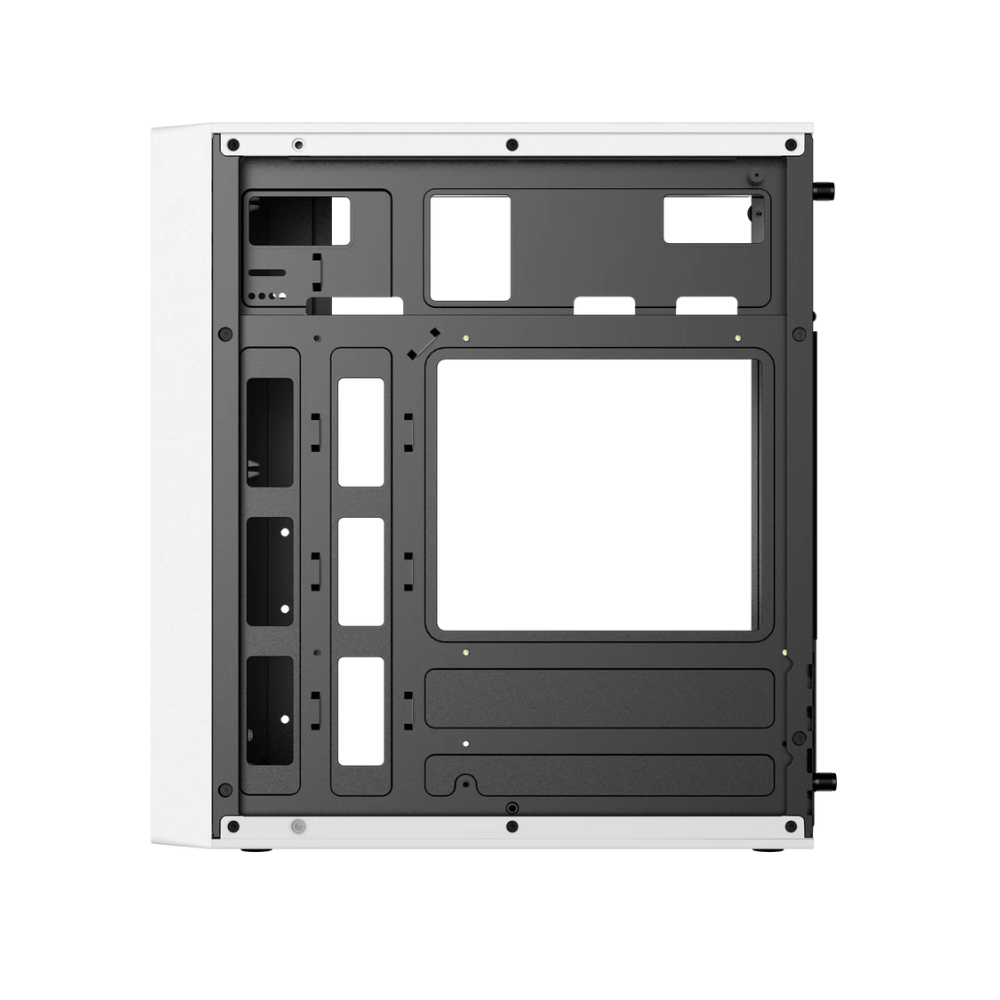 Gabinete Acteck Fusion II M-ATX Fuente ATX 500W USB 3.0 Blanco — Modelo AC-935760